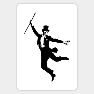 Fred Astaire Dancing Magnet